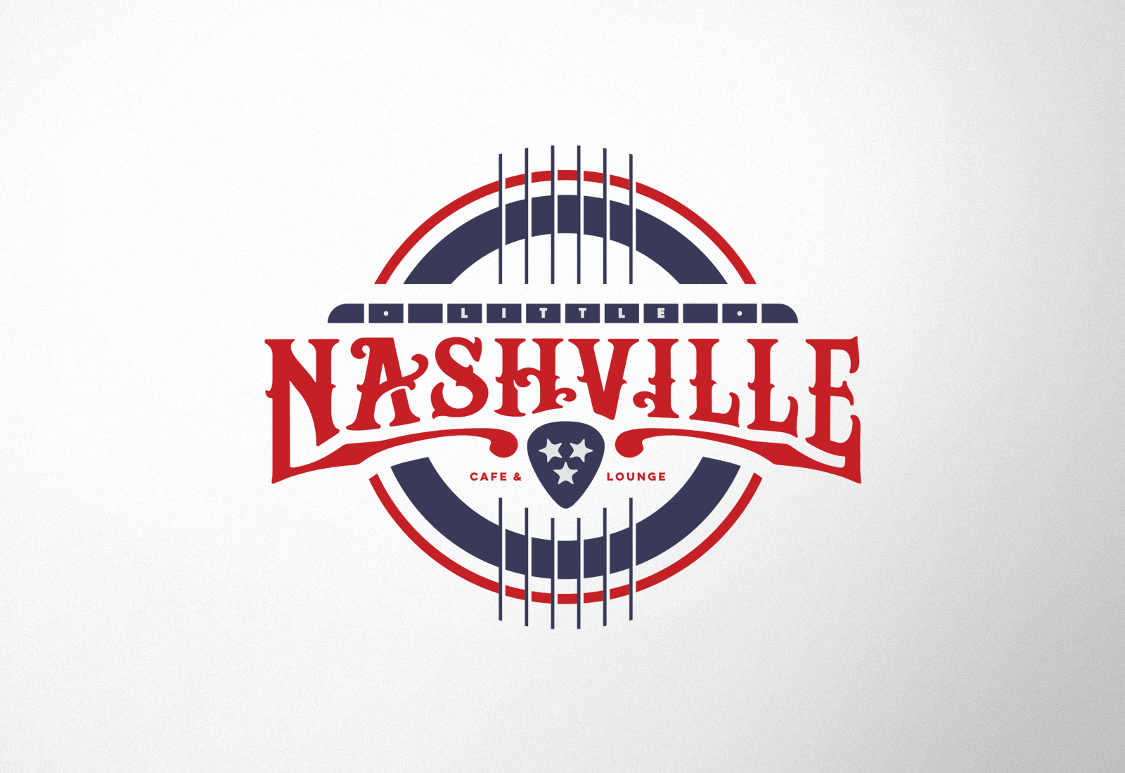 Little Nashville Music Venue Logo Design